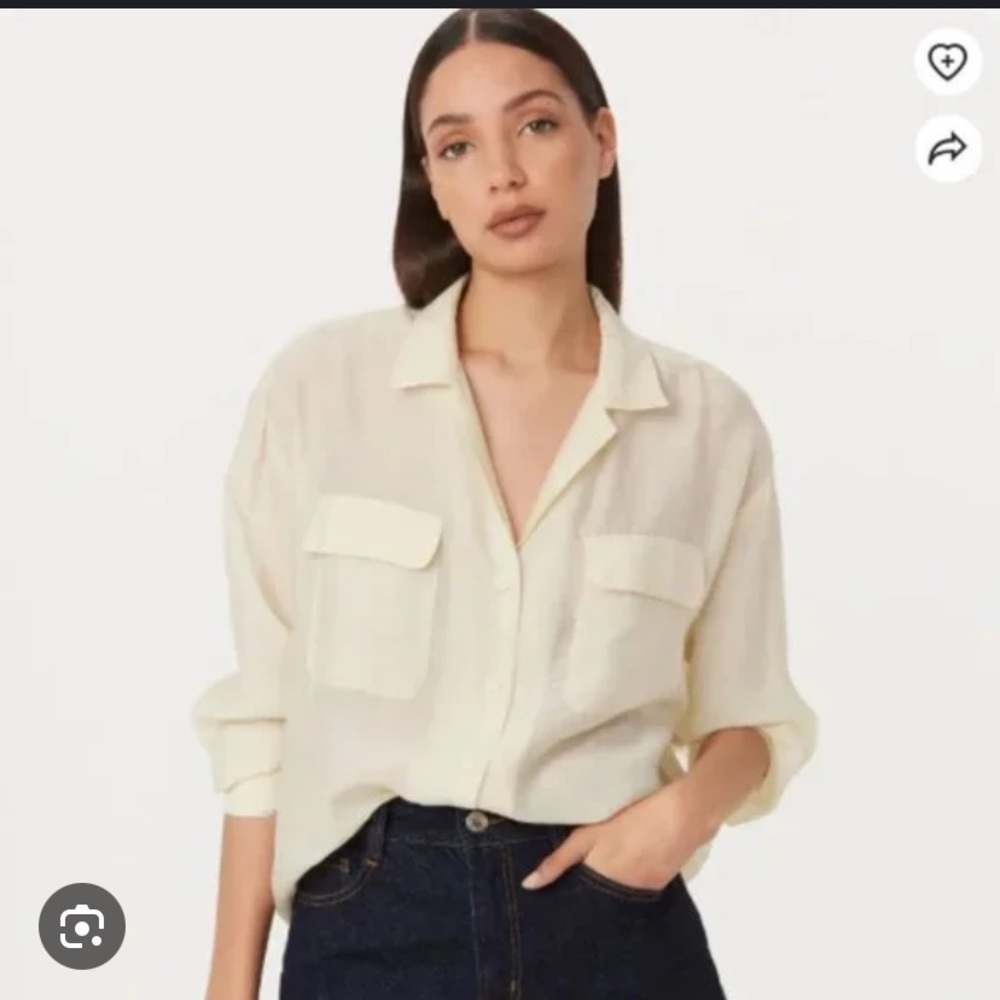 Frank & Oak Button up blouse